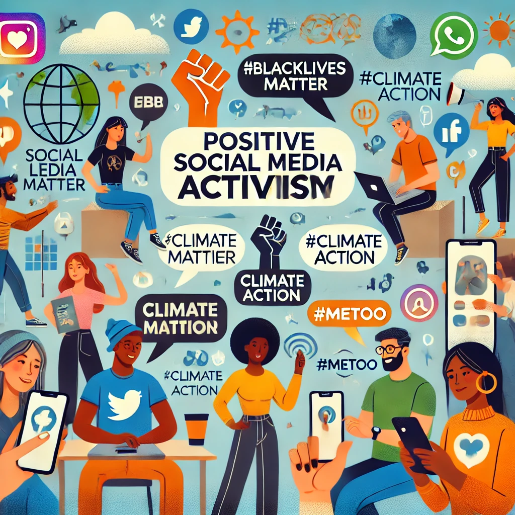 Social Media for Positive Connection and Activism: Harnessing the Power of Digital Platforms for Social Change